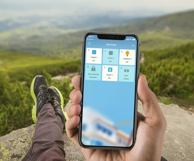 Kancy Smart Home Mobile Application Screen 