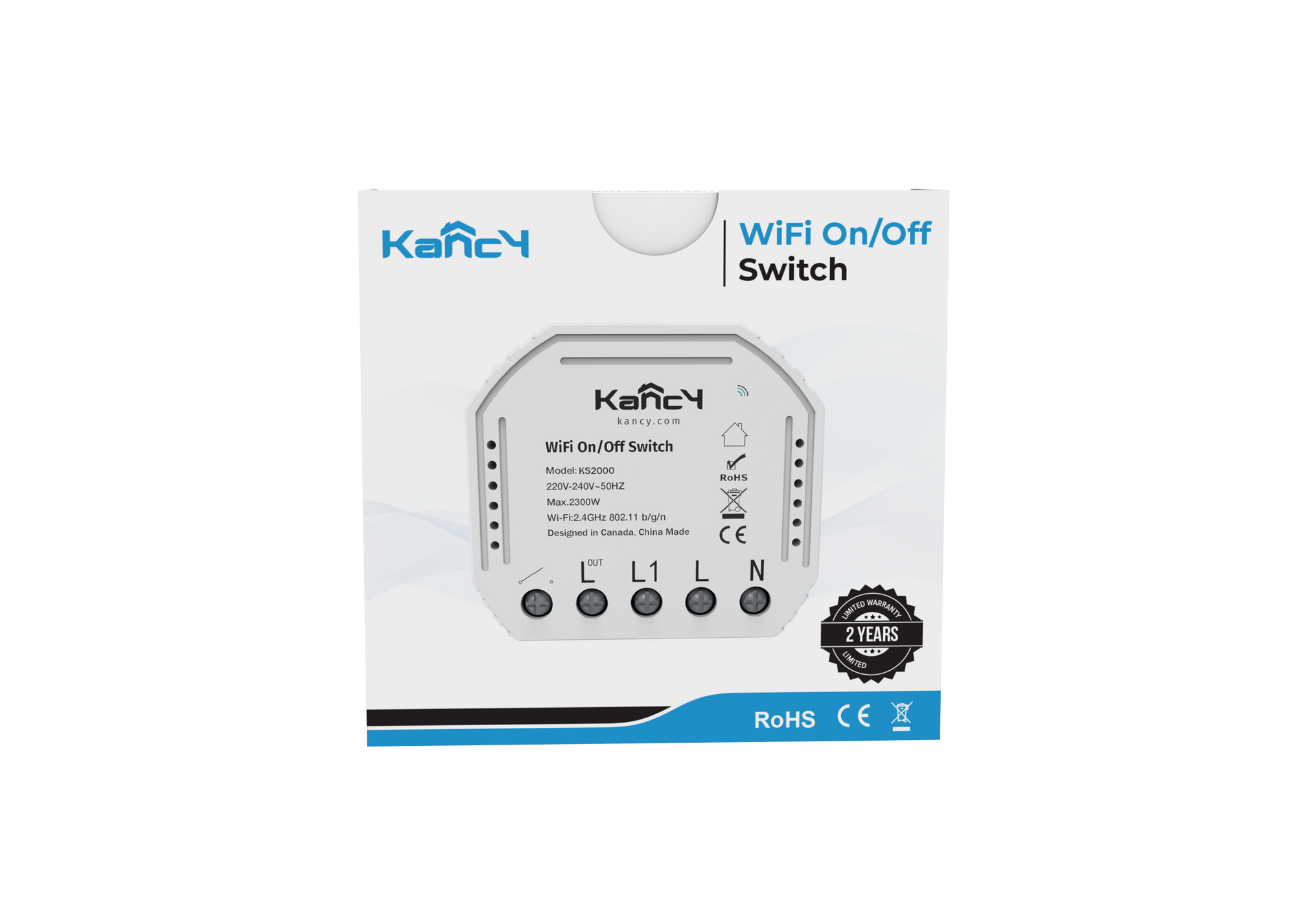 WiFi ON/OFF Switch, The World’s Smallest Universal Smart Home Switch ...